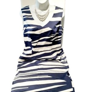 Black Label Midi sleeveless woman dress size 10